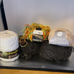 Cashmere Stone Beige Decorative Yarn Bundle